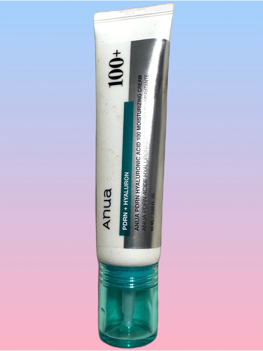 ANUA PDRN Hyaluronic Acid 100 Moisturizing Cream, 2.02 fl oz
